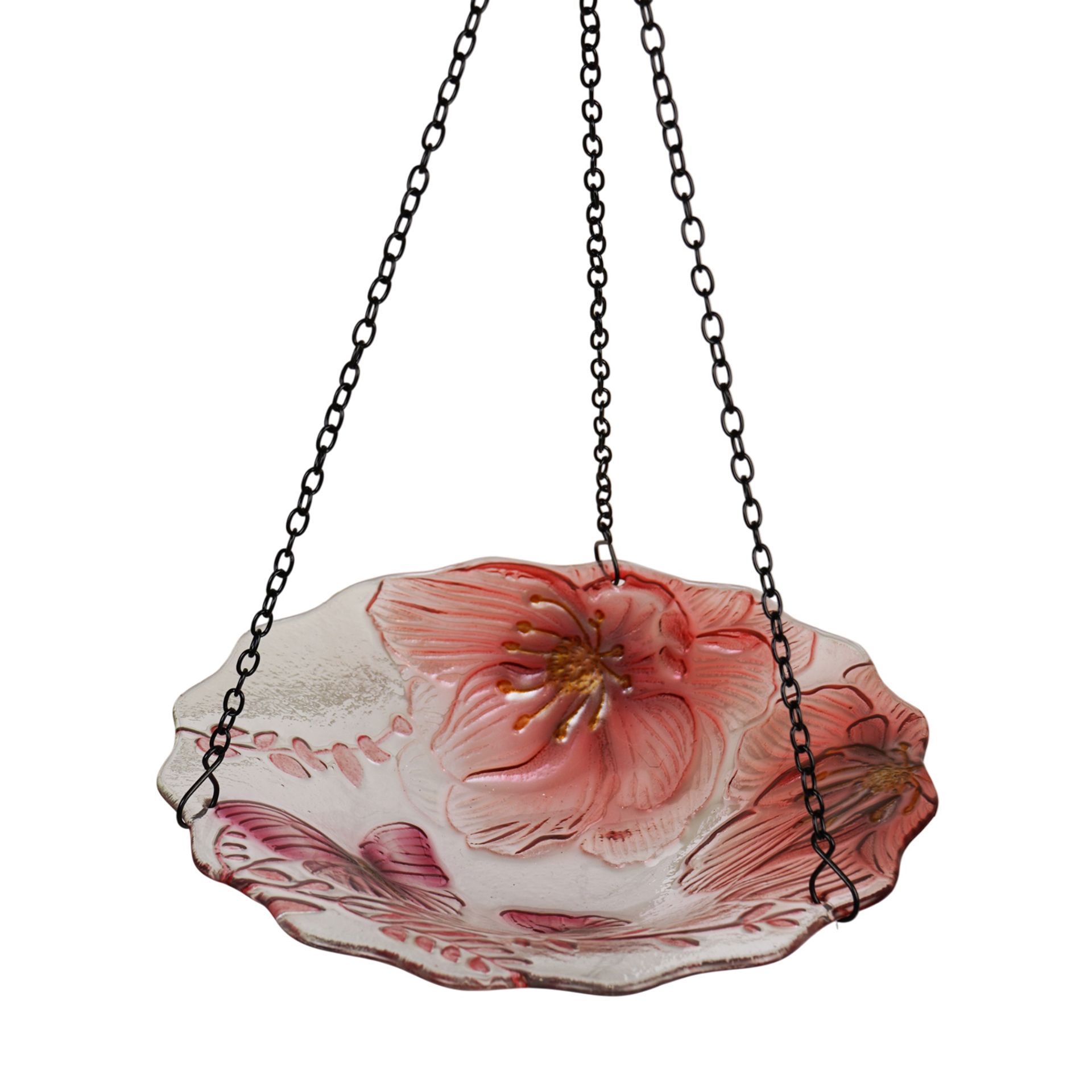 Country Living Hanging Bird Feeder 23cm - Butterfly