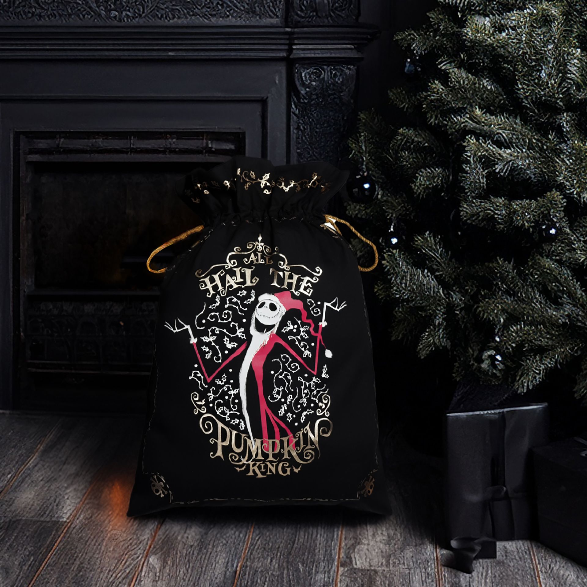 Disney Nightmare Before Christmas Present Sack