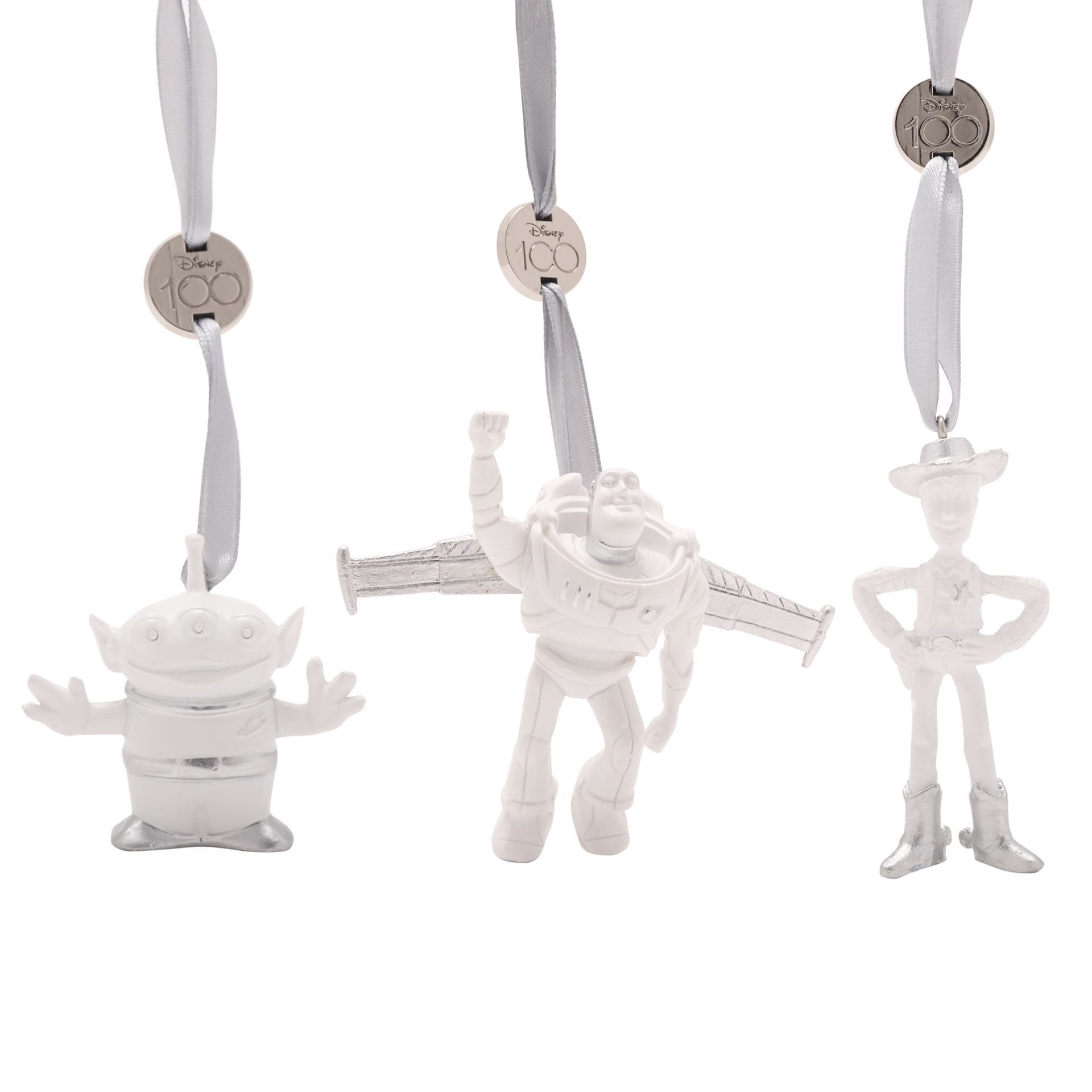 Disney 100 Set of 3 Toy Story Resin Hanging Decorations Widdop and Co.