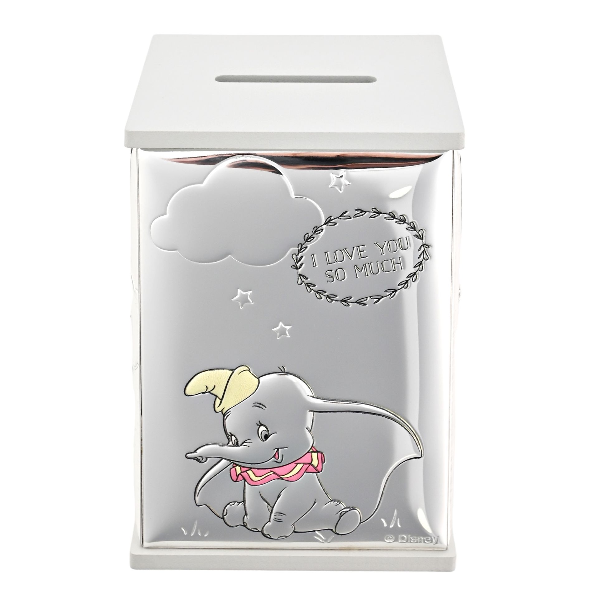 Disney Silver Dumbo Money Box Widdop and Co.