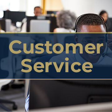Customer service tile